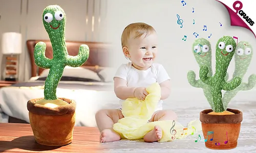 Dancing Cactus Plush Toy!